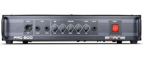 Cabeçote Amplificador Borne Pro500 Para Baixo 400w Rms Novo