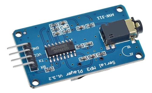 Reproductor De Música Serial Mp3 Player V1.3.2 Pic Arduino