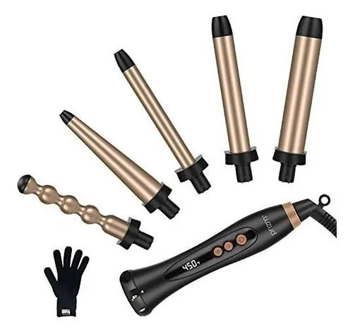 comprar Juego De Varillas Para Rizar Prizm 5 En 1, Pantalla Led, Jue