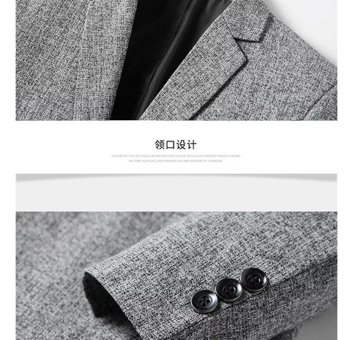 Blazer Slim Fit Para Hombre De Negocios Sénior
