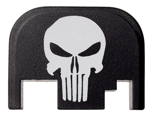 Glock Punisher Vingador Cover Plate Tampa Traseira Slide