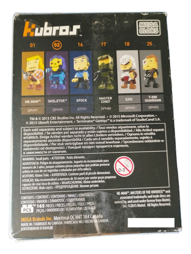 Kubros Skeletor Mega Construx Masters Of The Universe (Reacondicionado)