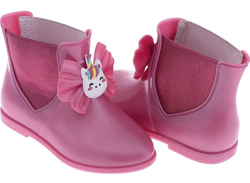 Imagem 2 de 2 de Bota Colore Rosa 22-27 Pimpolho 33481c