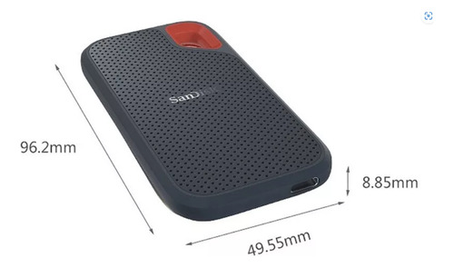 Ssd Sandisk Portátil - 1tb - Externo Usb-c + Garantia - Velocidade 1050mb/s Sdssde61-1t00-g25m - Compatível Com Pc, Notebook, Console, Windows E Mac