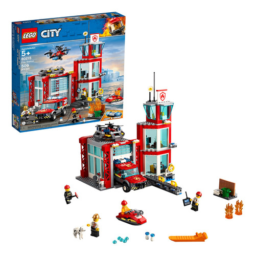 Lego City Estación De Bomberos, 60215