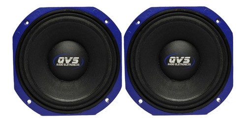 Imagem 1 de 6 de Par De Woofer 8 Qvs Mgs 400 Rms Medio Graves Melhor Que Eros