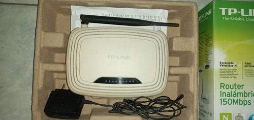 Router Tp Link Inhalanbri 1 Antena 150mbps Usado Operativo (Usado)