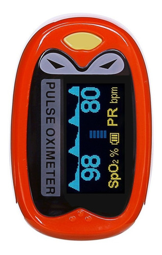 Oxímetro de pulso pediátrico Home Life K1 rojo