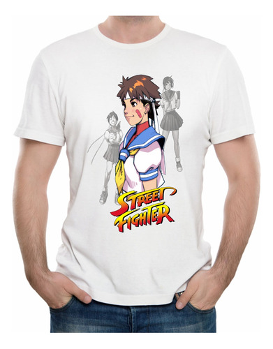 Playera Sakura Street Fighter