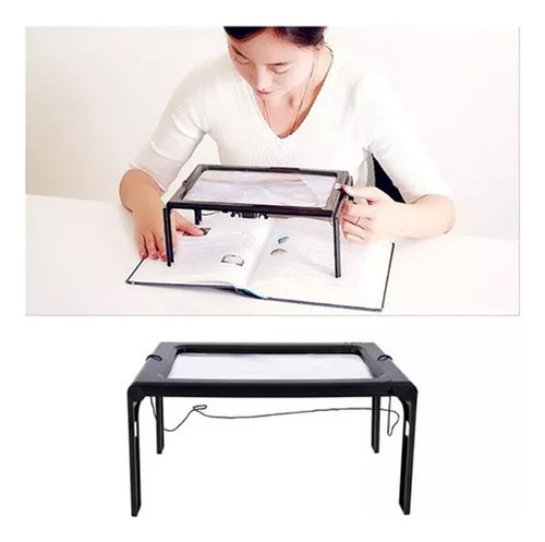 Ds Lupa, Manos Libres Con Luz Led Para Leer Y Coser