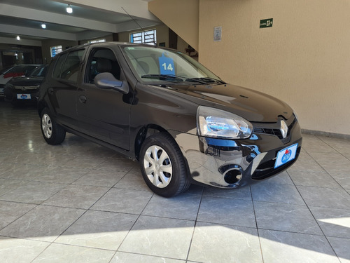 Imagem 3 de 9 de Renault Clio Expression 1.0 Preto 2014