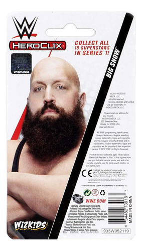 Wizkids Wwe Heroclix: Paquete De Expansión Big Show