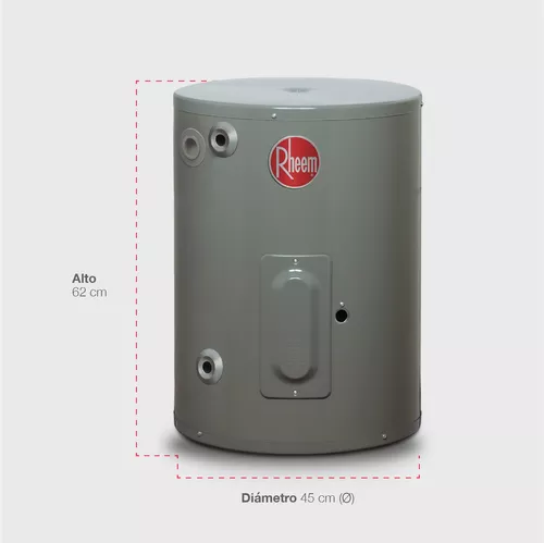 Calentador De Agua Depósito Eléctrico Rheem 57 Litros 220 V