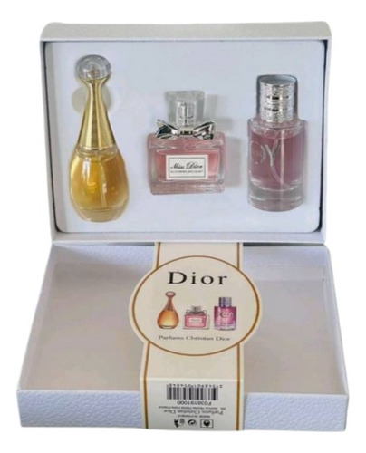 Set Perfume Christian Dior 30 Ml