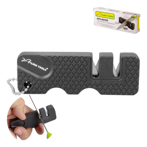 Afilador De Cuchillos Y Navajas Mini Llavero De Bolsillo