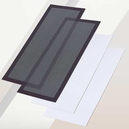 2 Cubiertas De Ventilación (12 X 5.5 Pulgadas) Y 2 Cubiertas