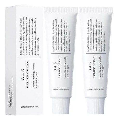 345 Crema Reparadora Intensiva Para El Rostro, 50ml-2pcs