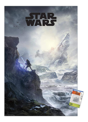 Star Wars: Jedi Fallen Order - Cliffside Key Art Wall Poster