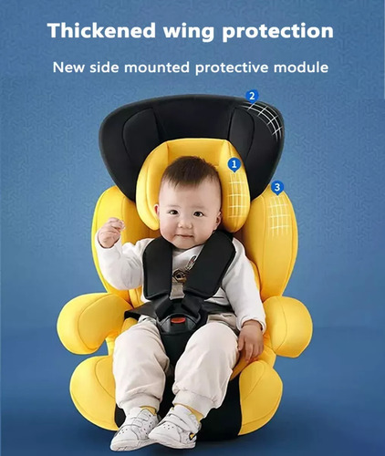 Autoasiento Para Carro Silla De Bebe Seguridad 9m A 11 Años