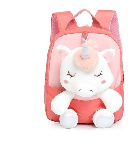 Bolsa De Hombro De Unicornio De Peluche Para Niños