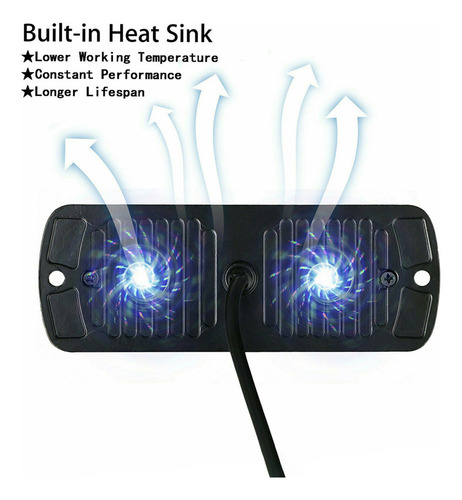 Luces De Advertencia Para Coche, Luz Estroboscópica, Remolqu