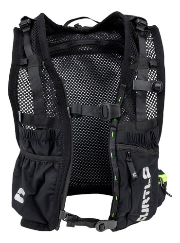 Mochila De Hidratação 10l X-skin Ultra Preto/verde - Curtlo