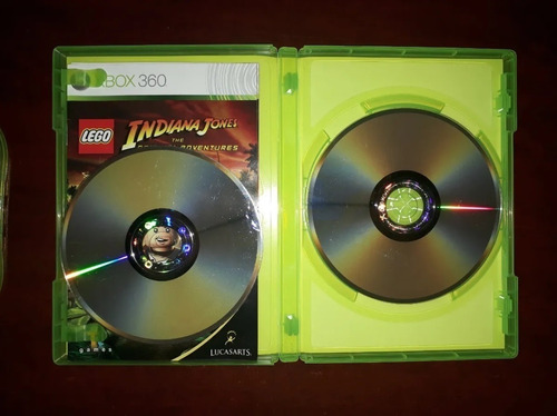 Lego Indiana Jones +kung Fu Panda Xbox 360 Usado Buen Estado (Usado)
