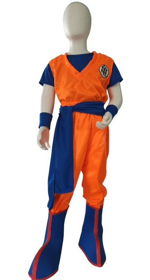 Disfraz Goku Tipo Dragon Ball Z Cosplay Kakaroto | Meses sin intereses
