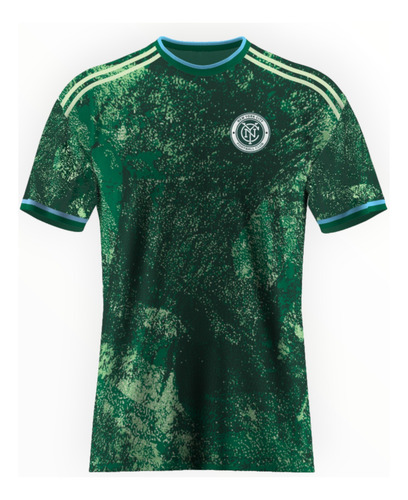 Jersey Playera Hombre Fútbol Equipo New York City Verde Mls