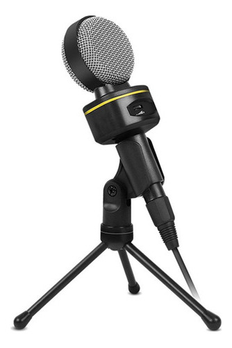 Micrófono Condensador Omnidireccional Negro Cardioide Sf930