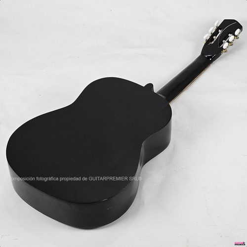 Guitarra Electro Criolla Superior Colores Color NEGRO 4/4 GRANDE