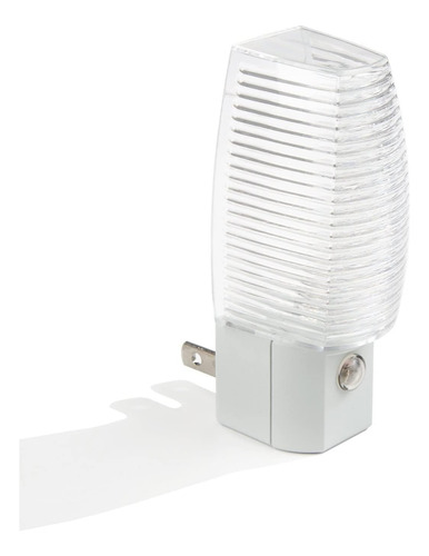 Luz Nocturna Con Pantalla De Vidrio Y Interruptor, 4w