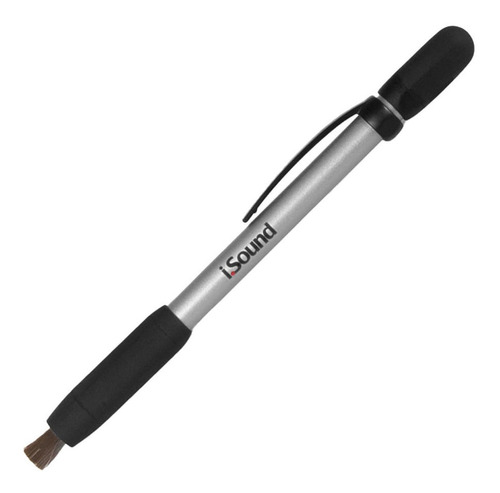 Lápiz Isound Artist Stylus Duo, Punta De Pincel Y Goma, Gris