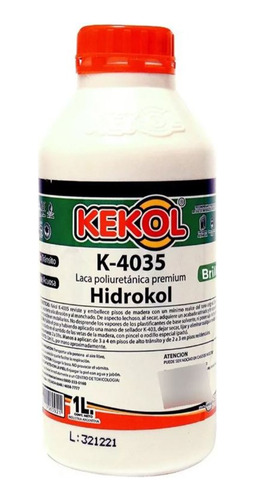 Hidrolaca Para Madera Plastificante Kekol K4035 1l Brillante