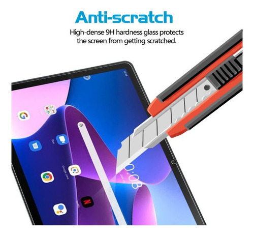 Teknet Mica Cristal Para Lenovo Tab M10 Plus 3 Gen 10.6