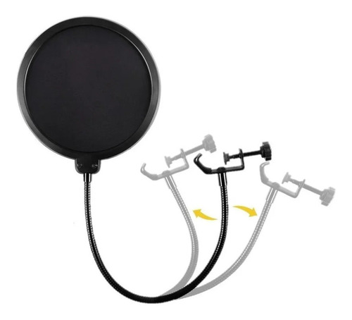 Imagem 3 de 4 de Pop Filter Rad Para Microfone - Rad Pop