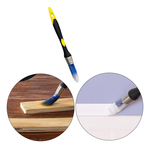 Pincel De Pintura Para Guarnição Detalhe Pontiagudo 1,5 Cm