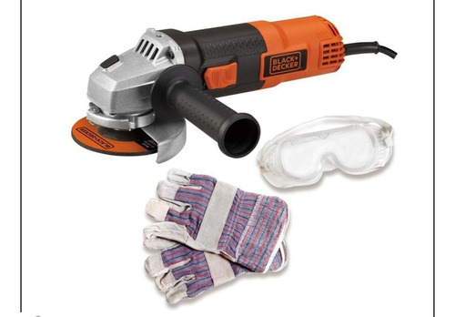 Kit Pulidora Black&decker Angular 4-1/2puLG 820w + Maletín 