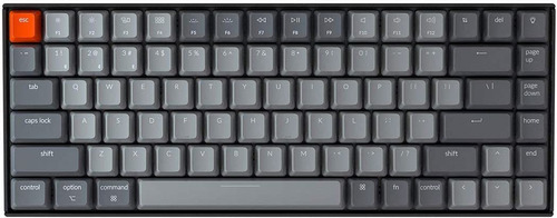 Teclado Mecánico Keychron K2, Inalámbrico, 70%, 84 Teclas