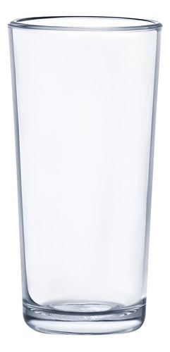 Vaso Cubero De Vidrio Para Restaurante 280 Ml 12 Pzs Color Transparente