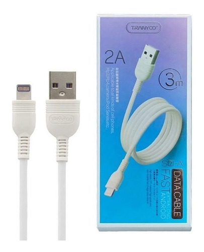 Cable Compatible Con iPhone  iPad 5 5c 5s 6 6s 7 8 X  3m