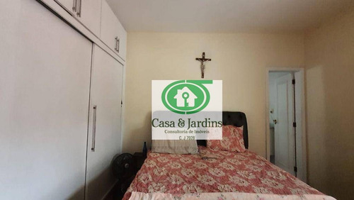 Imagem 13 de 30 de Cobertura Duplex No Boqueirão/vila Rica - Av. Washington Luiz. - R$ 1.250.000, - Santos - Co0241