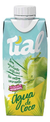 Água De Coco Tial 330ml - Caixa C/ 12 Unds