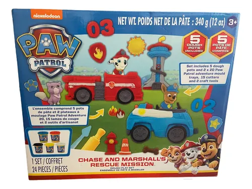 Paw patrol en plastilina sale