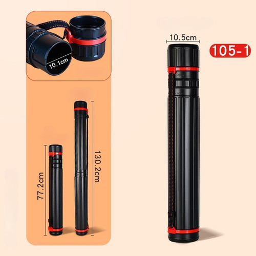 Estuche Extensible Para Transportar Carteles Tubo Tipo 5