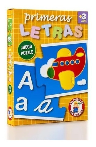 Juego De Mesa Primeras Letras Ruibal Nuevo Olivos