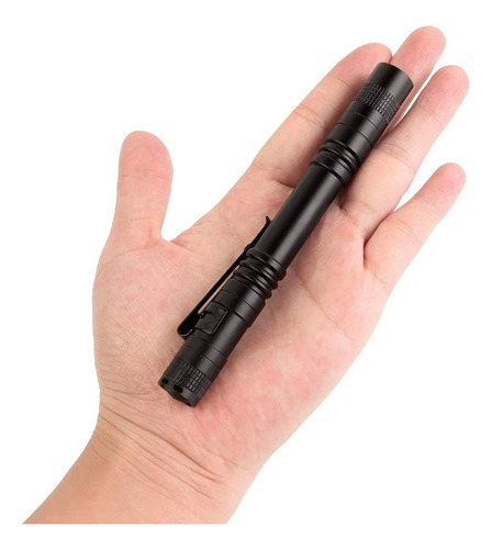 Mini Linterna Con Clip Para Bolígrafos, Pequeña Linterna Imp