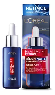 Sérum Antirrugas Revitalift Retinol Noite 30ml L'oréal Paris Todo tipo de pele