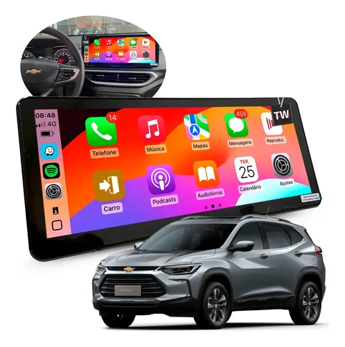 Kit Multimidia Tracker Lt Ltz 2020 À 2025 Carplay Wide 12.3p