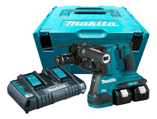 Martelete A Bateria Sds Plus Dhr281pt2j 36v 220v Makita Cor Azul-turquesa Frequência 0